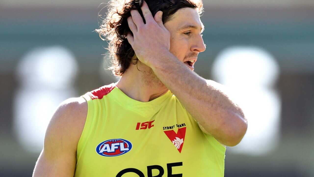 Sydney Swans AFL player Kurt Tippett