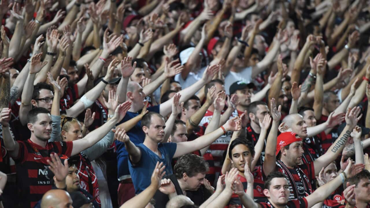 Western Sydney wanderers fans