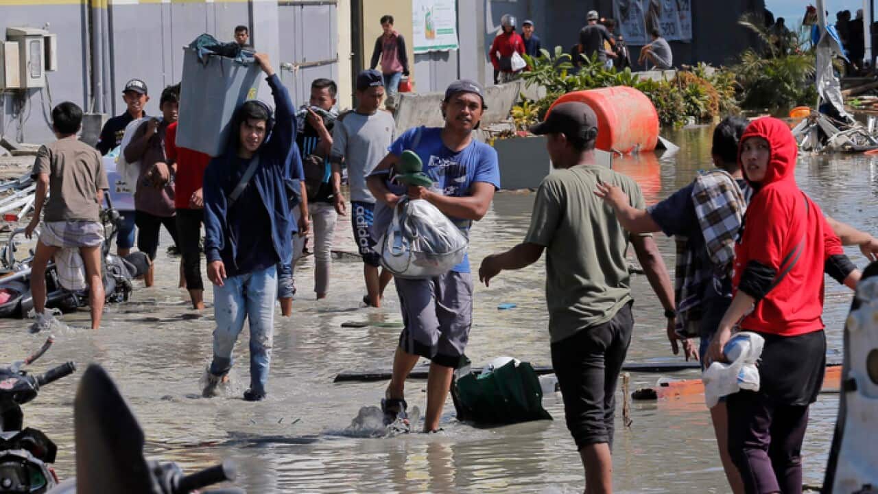 Earthquakes and a tsunami in Palu.