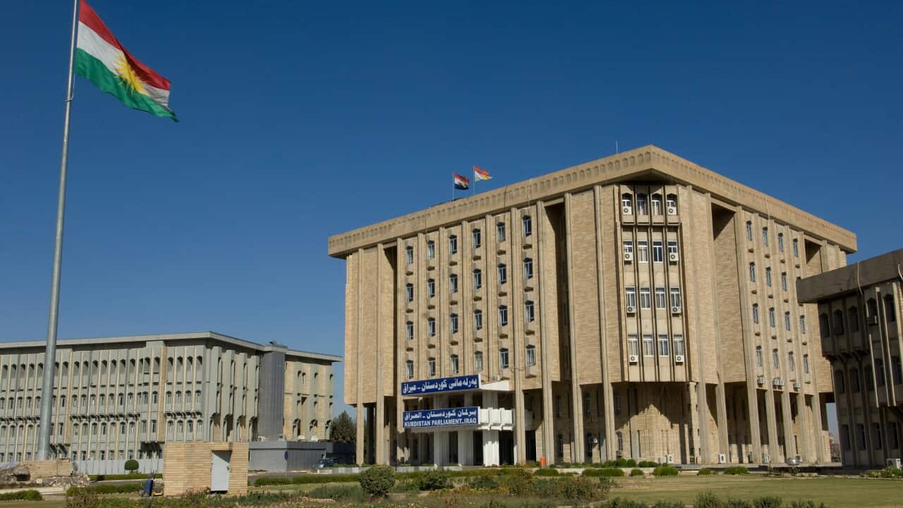 The Parliament building of the Kurdish Regional Government