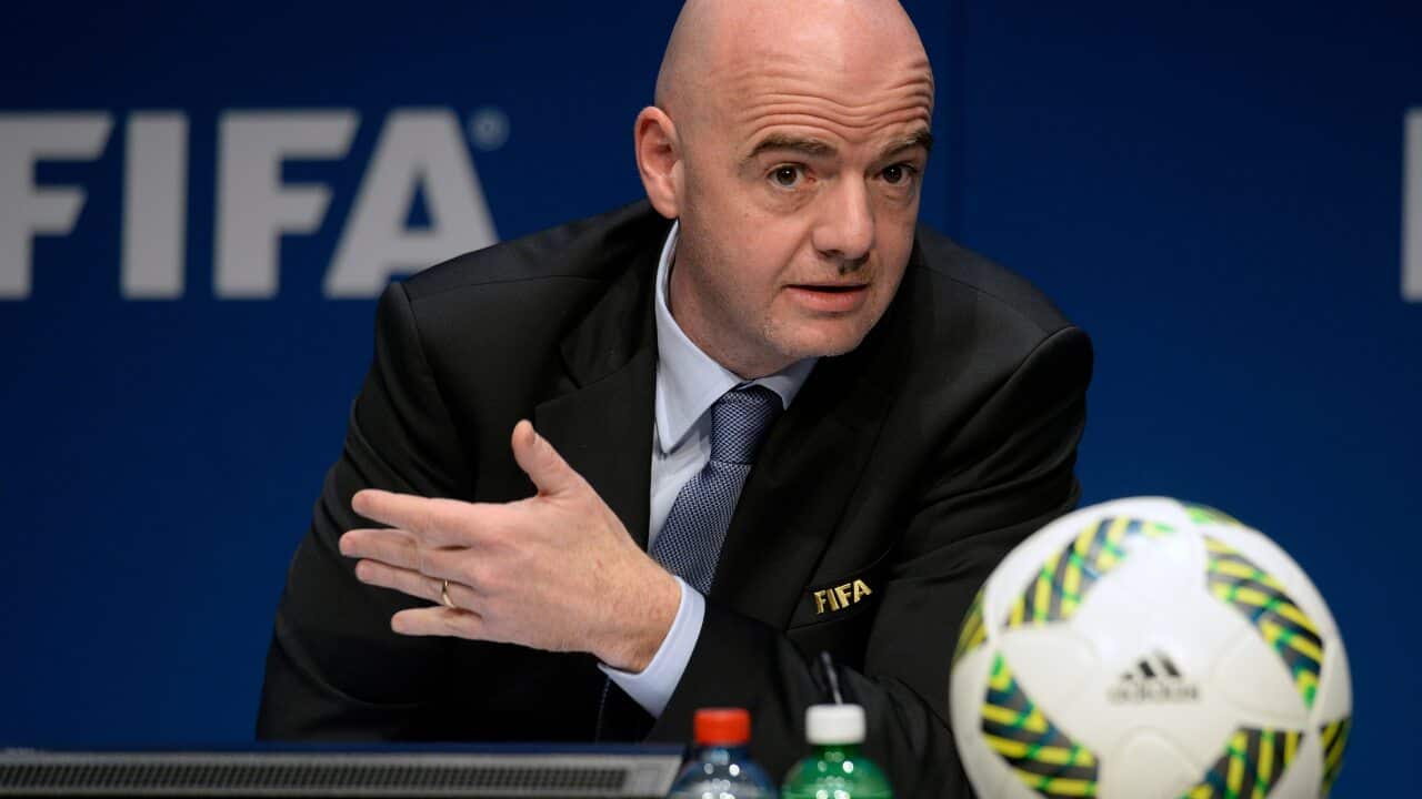 FIFA Gianni Infantino Sepp Blatter
