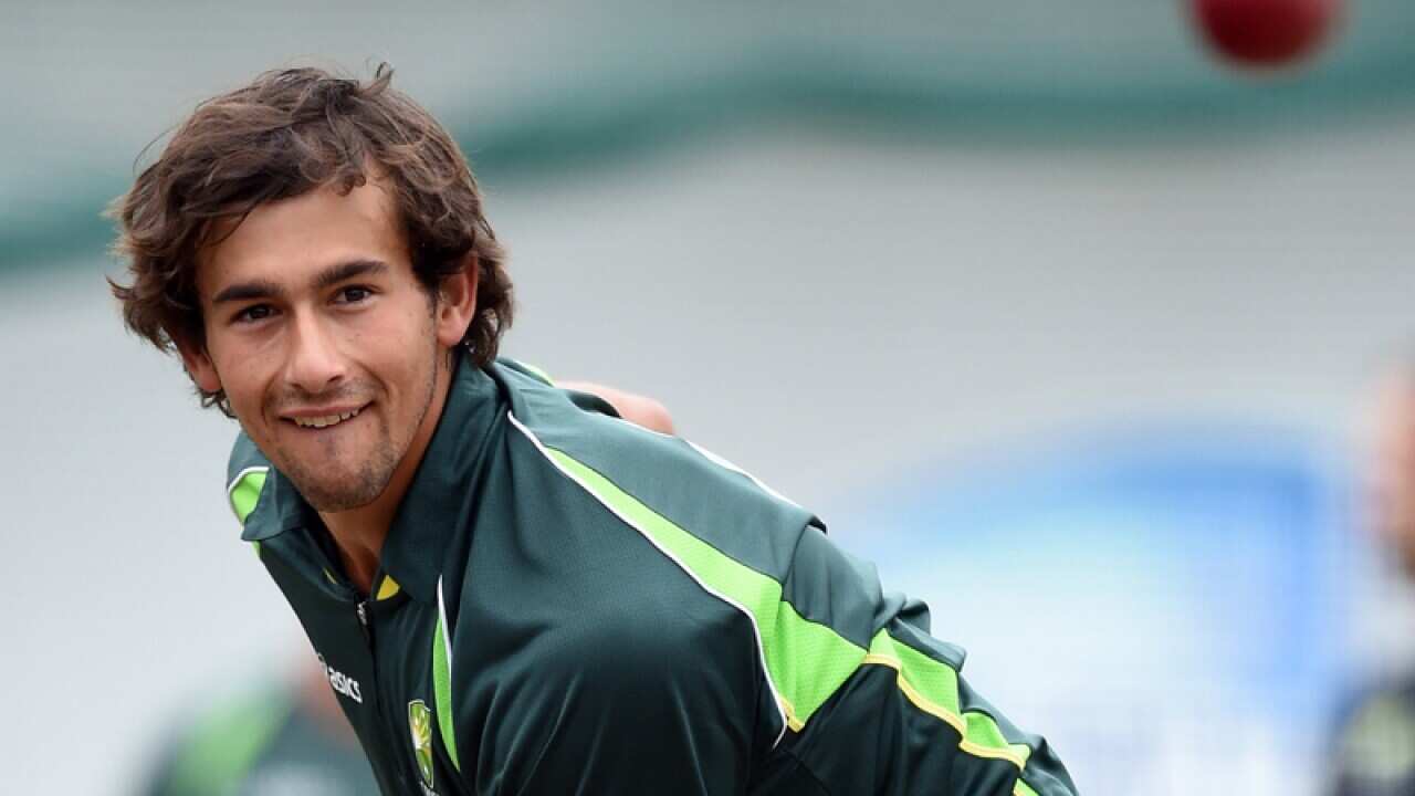 Australian cricketer Ashton Agar.