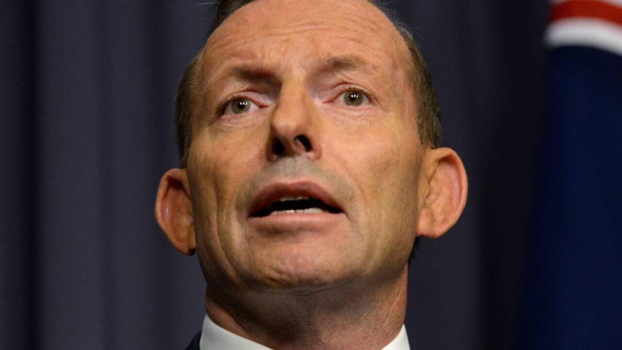 Australian Prime Minister Tony Abbott.
