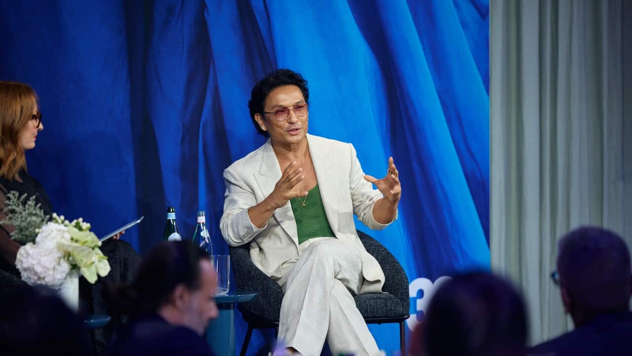 Designer Prabal Gurung at the 2026 Melbourne Fashion Festival Business Lunch