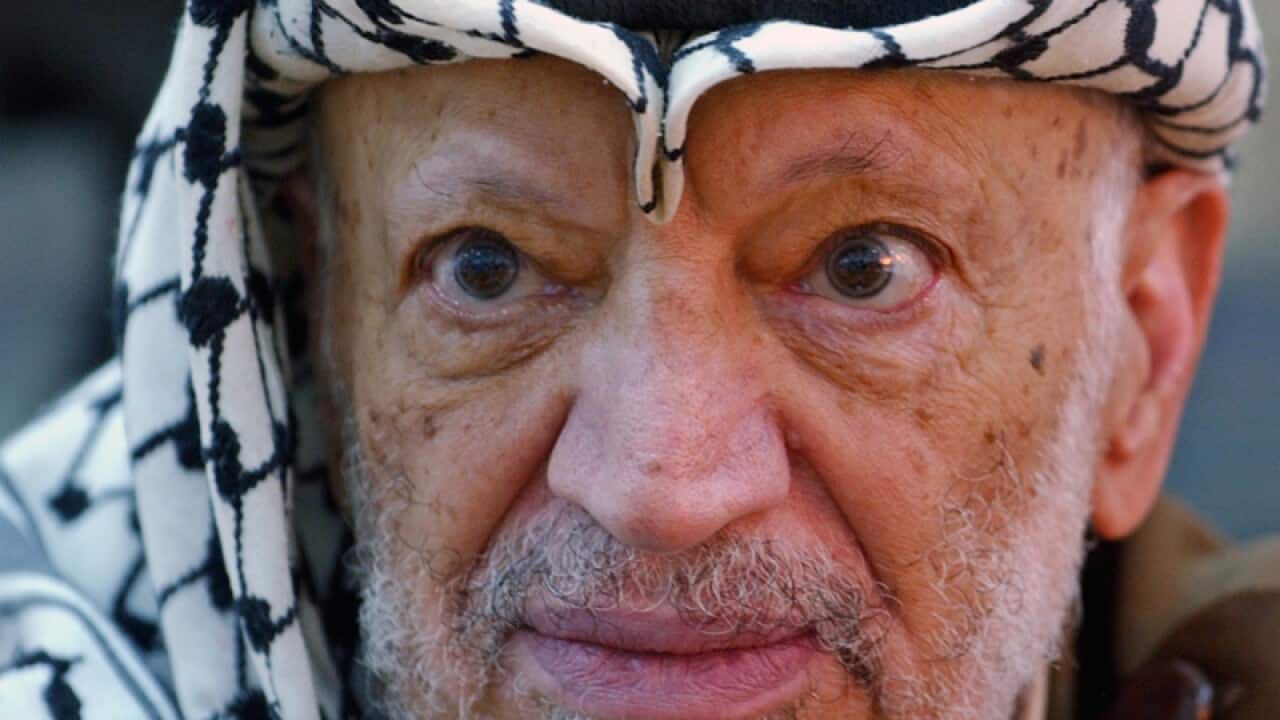 November 27: The remains of Palestinian leader Yasser Arafat are briefly disinterred in a bid to ascertain whether he was poisoned or died of natural causes. (AP)