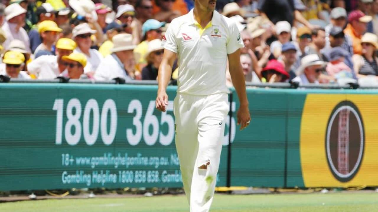 Australia's Mitchell Starc.