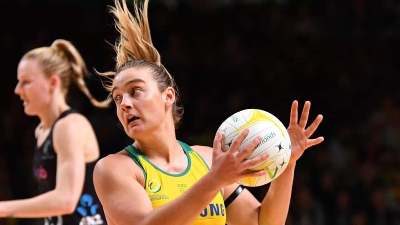 Australian Diamonds Wing Attack Liz Watson