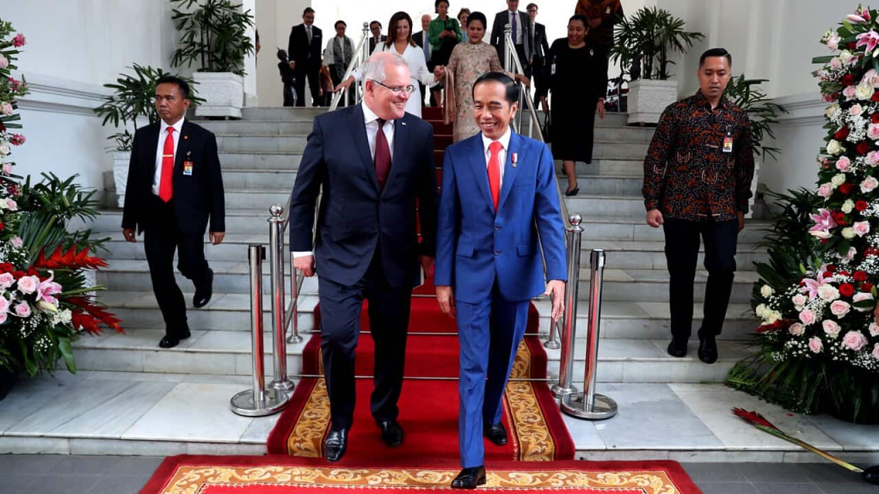 Prime Minister Scott Morrison at the inauguration of President Widodo. What does a shift to a growing bi-polarity mean for both countries?