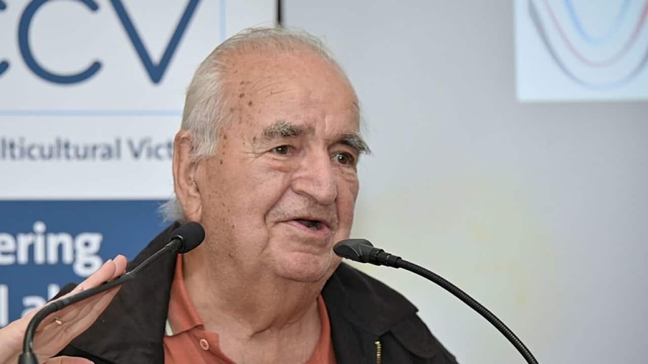 George Zangalis at an ECCV function