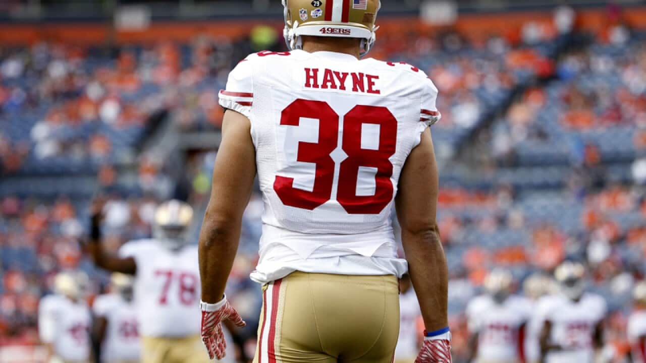 San Francisco recruit Jarryd Hayne
