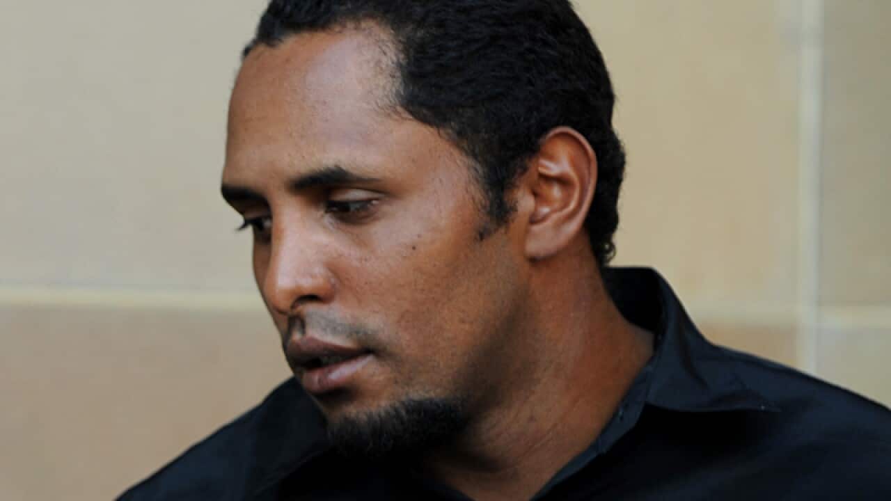 Adrian Warrick outside court at an earlier date