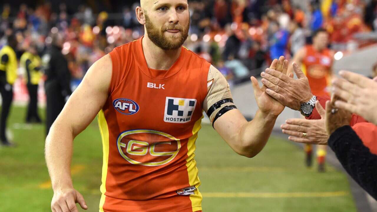 Suns player Gary Ablett.