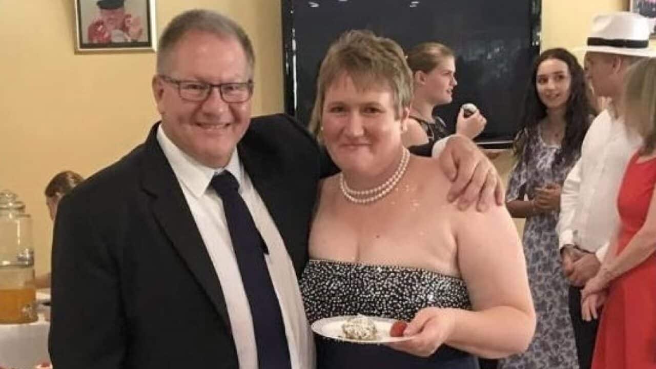 Gavin and Lisa Dallow. Ms Dallow remains in hospital with serious burns.