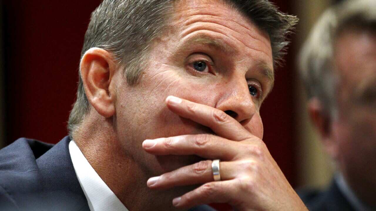 NSW Premier Mike Baird in Sydney