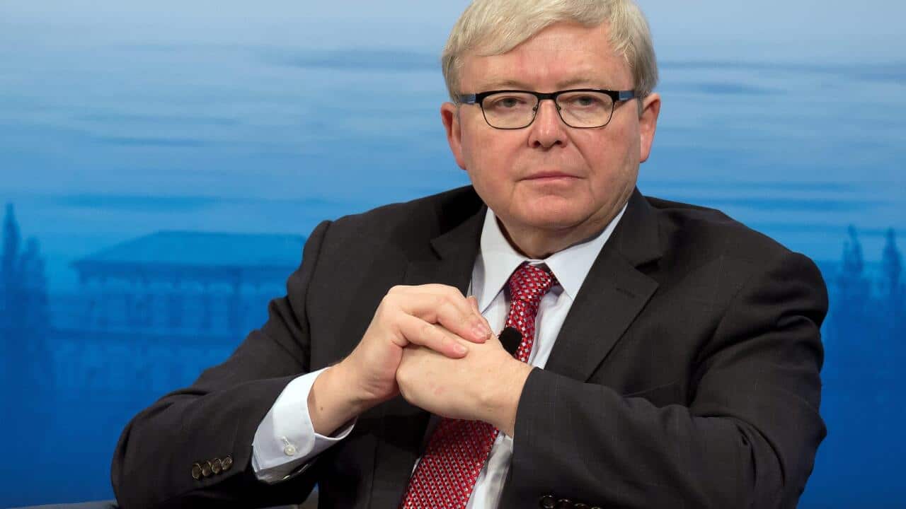 Former prime minister Kevin Rudd (AAP)