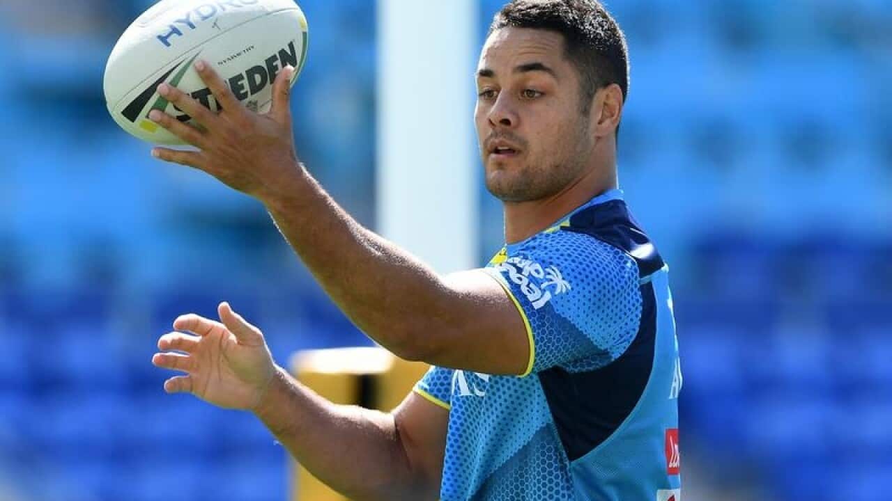 Gold Coast Titans player Jarryd Hayne