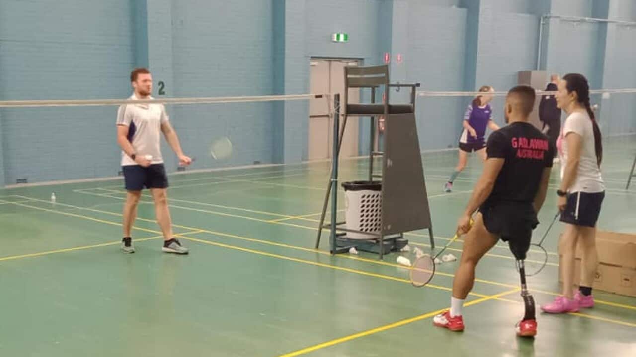 Kenneth Adlawan sinanay sa isang training camp sa Australia