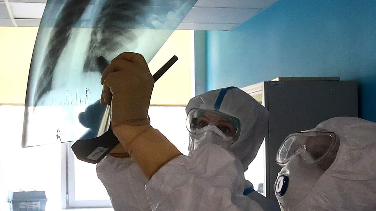 Russia: Staff of medical center for COVID-19 patients at National Medical Research Center for Children's Health