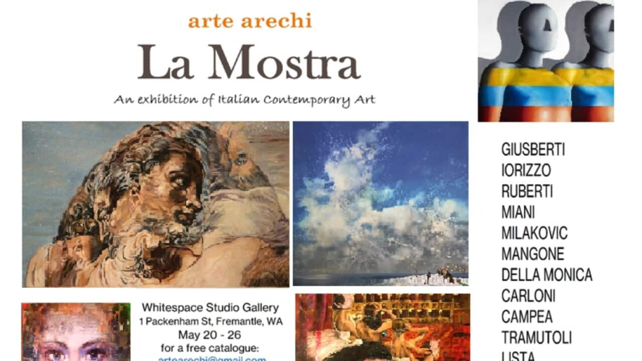 La Mostra è l'esibizione di Arte Arechi sui maggiori artisti contemporanei italiani