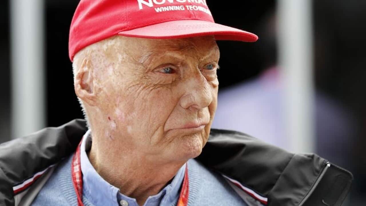 Niki Lauda.