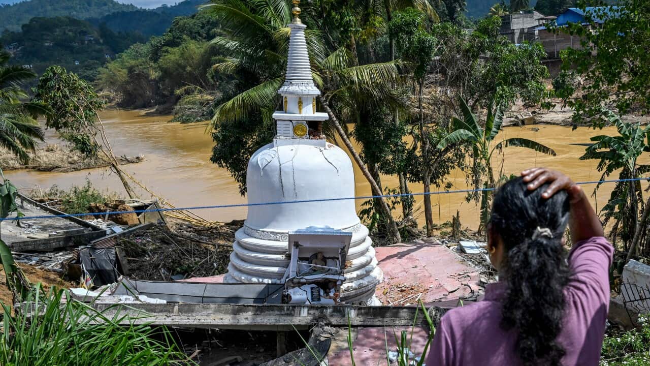 SRI LANKA-WEATHER-CLIMATE-FLOOD