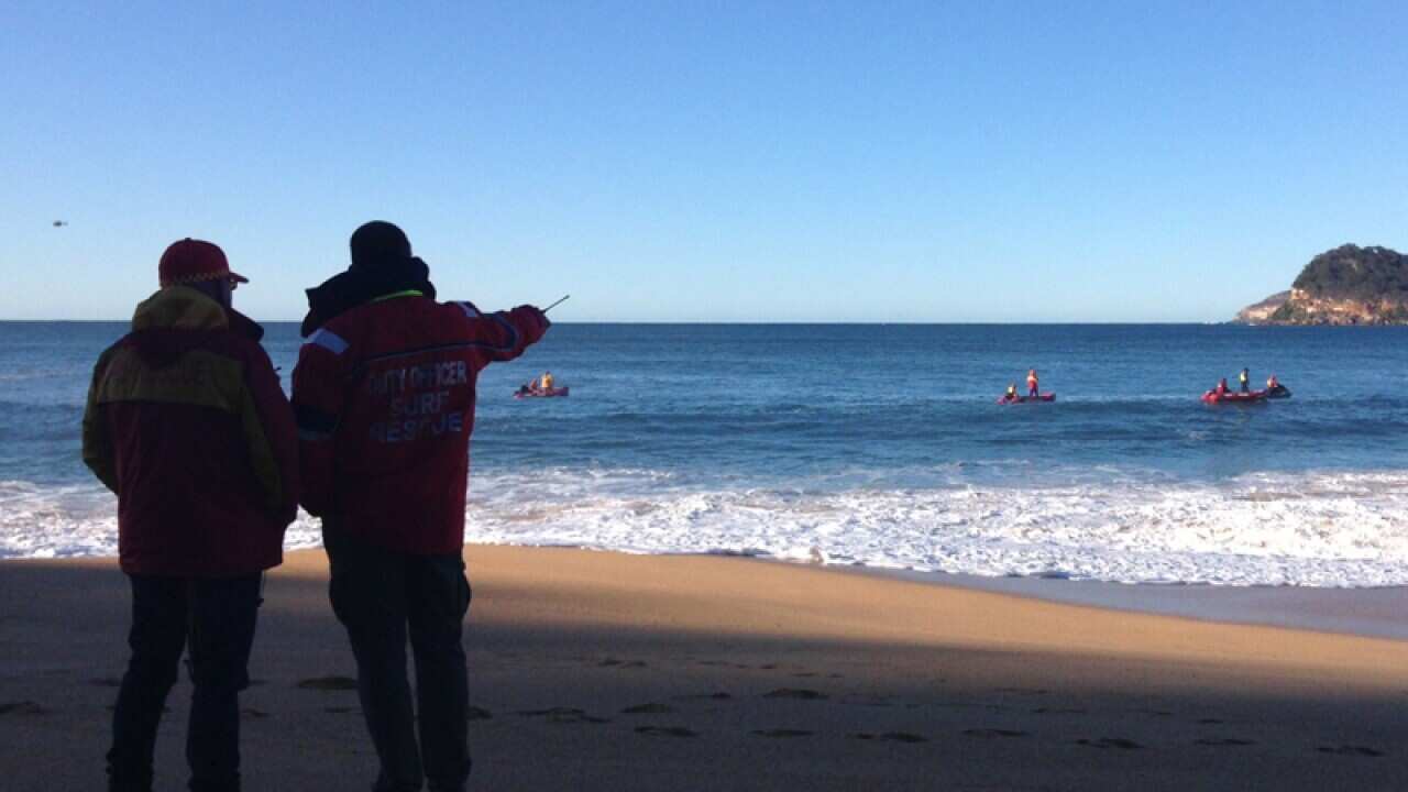 Search and rescue off Pearl Beach