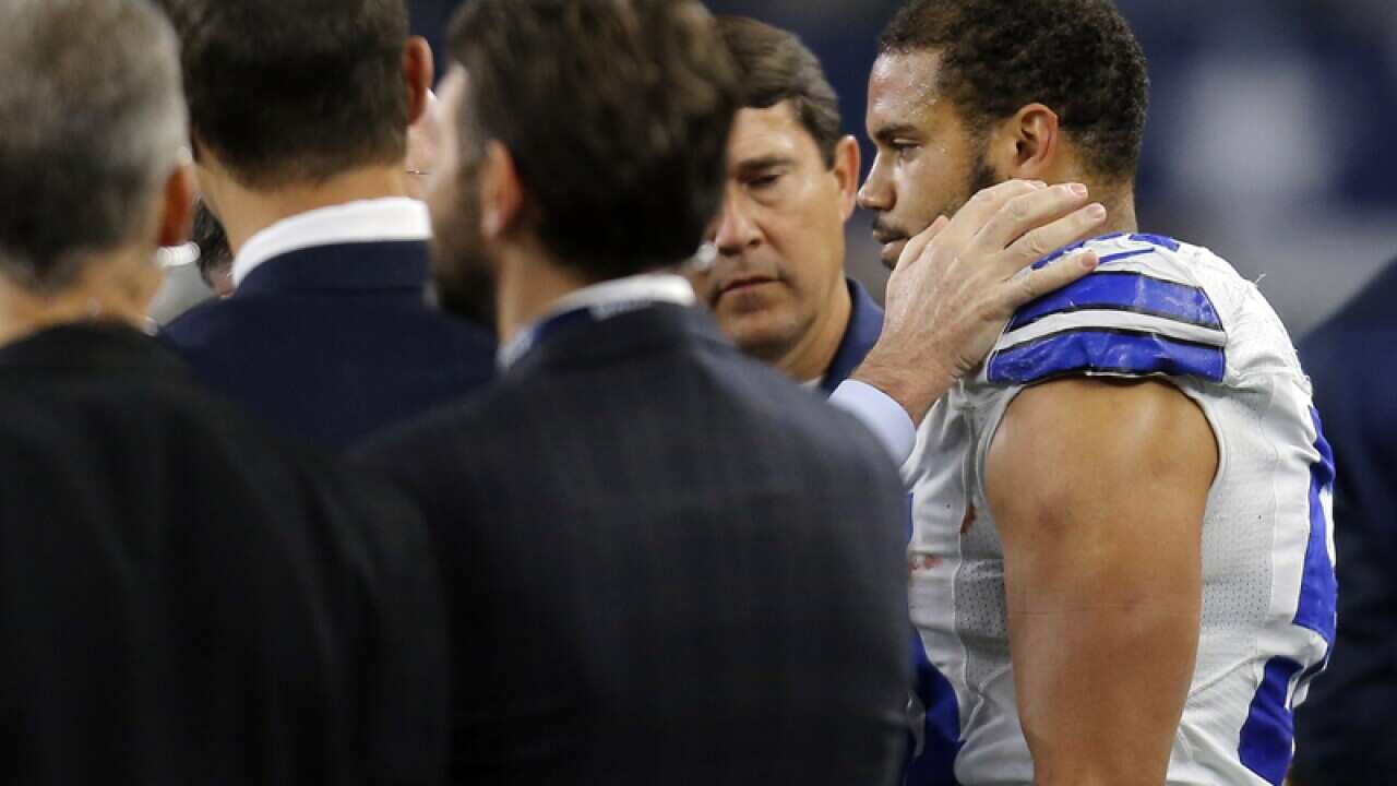Dallas Cowboys outside linebacker Kyle Wilber (51)