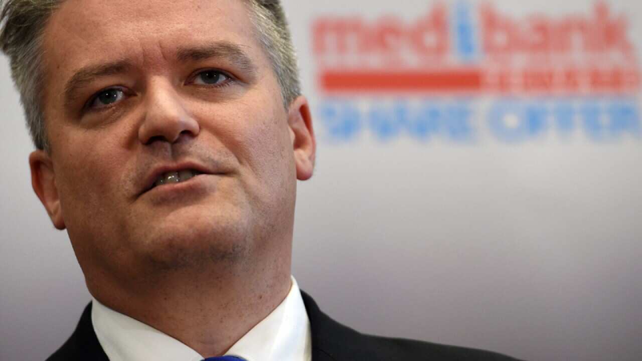 Finance Minister Mathias Cormann