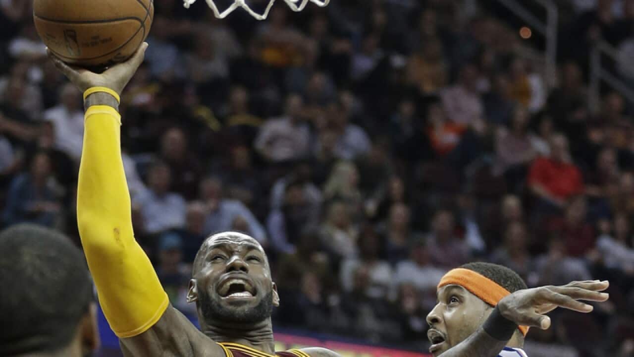 Cleveland Cavaliers star LeBron James