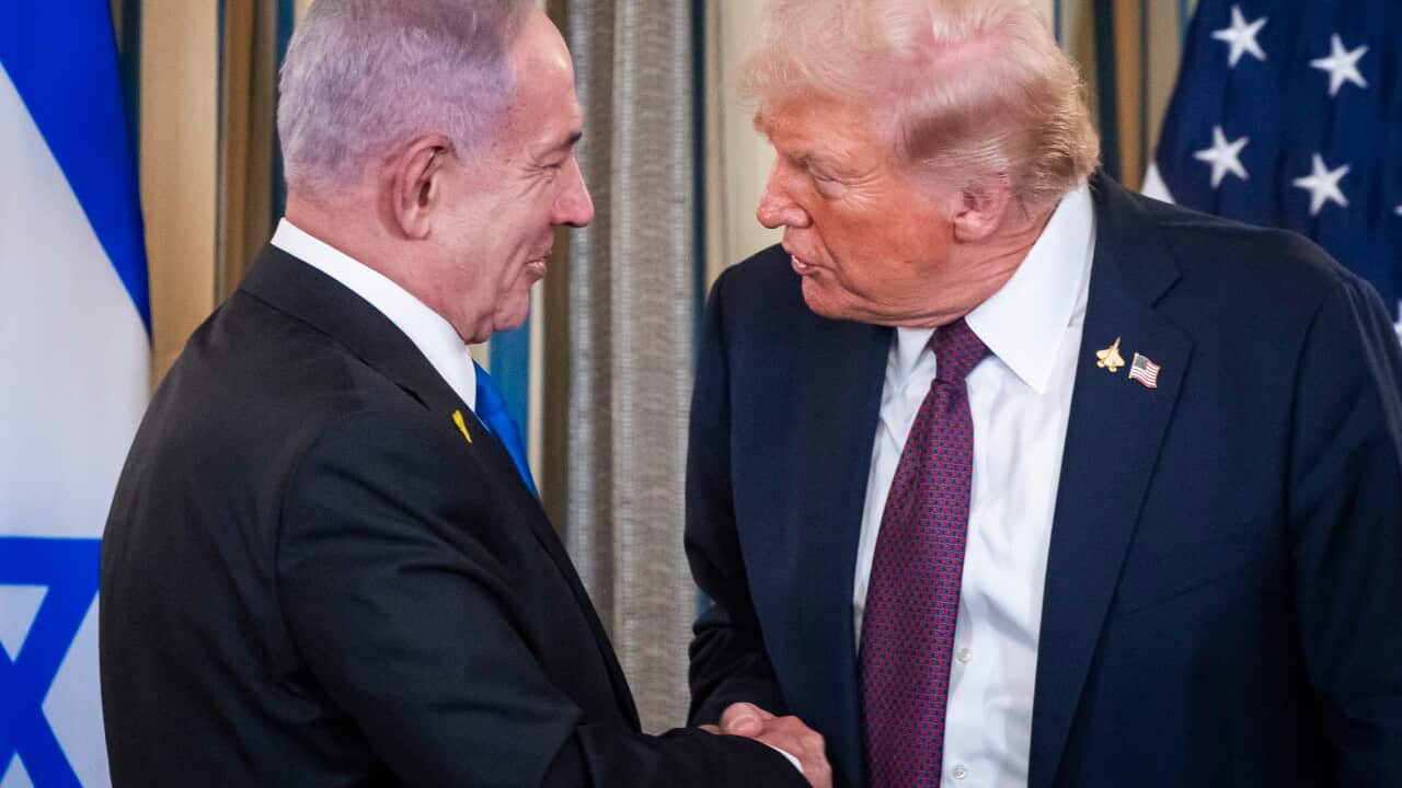 US President Trump and Israeli Prime Minister Netanyahu press conference at the White House