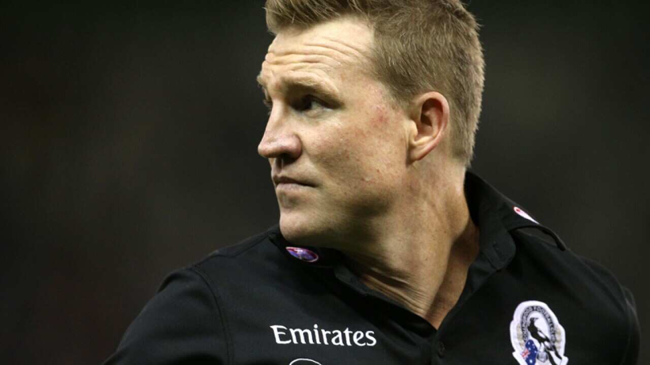 Nathan Buckley during a match.
