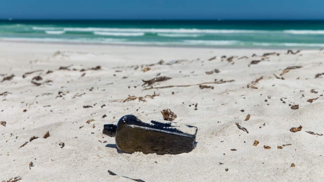 The world’s oldest known message in a bottle, found at a West Australian beach nearly 132 years after it was tossed overboard into the Indian Ocean.