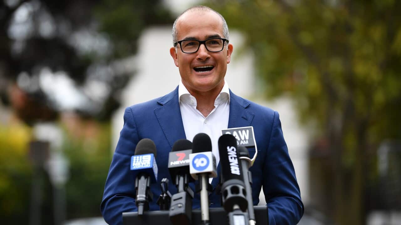 Acting Victorian Premier James Merlino