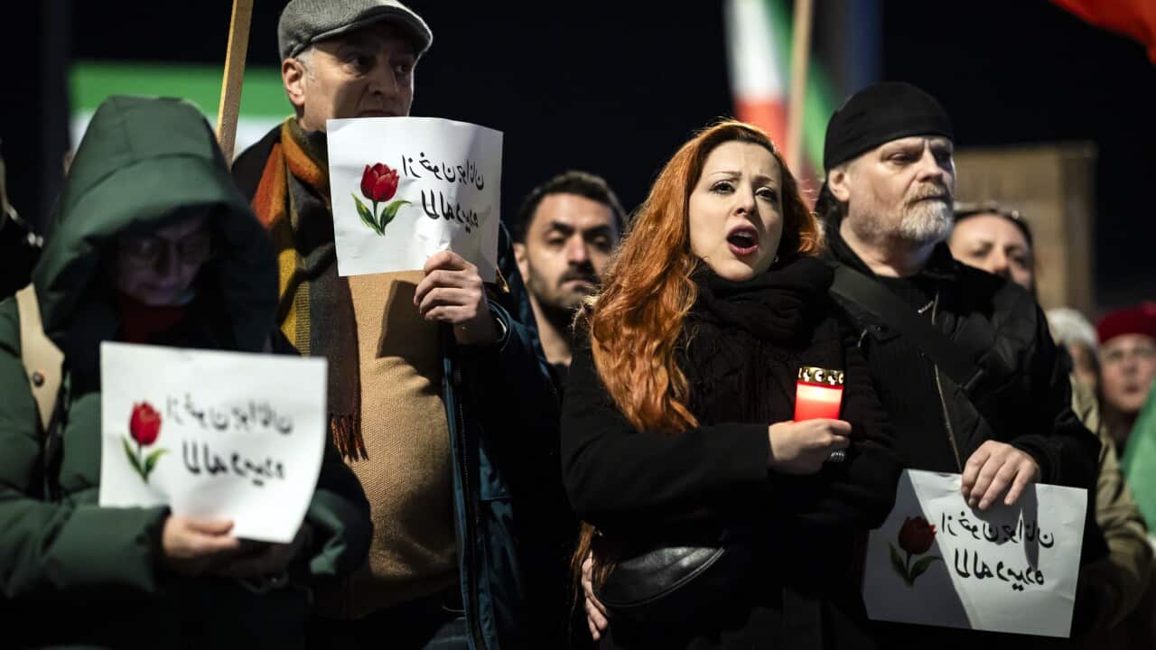 Zurich rally in support of current protest movement in Iran