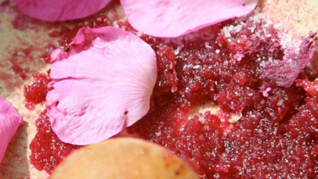 Rose petal jam SBS Food