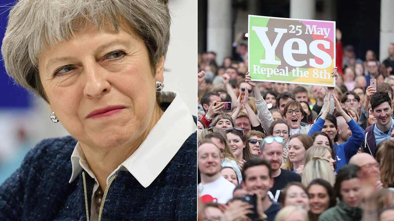 Theresa May is under pressure to follow the lead of the Irish abortion referendum and bring about change to Northern Ireland's abortion laws.