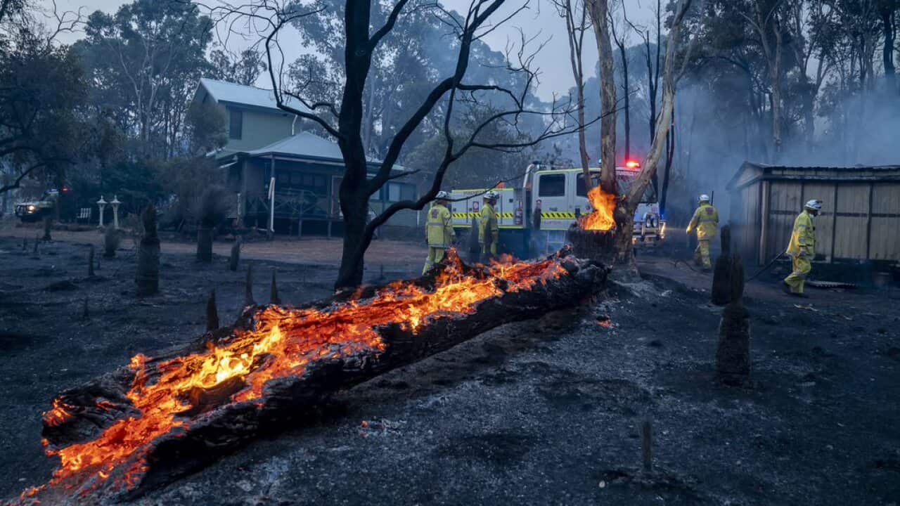 The Chidlow-Wooroloo fire has been contained but could flare up again.