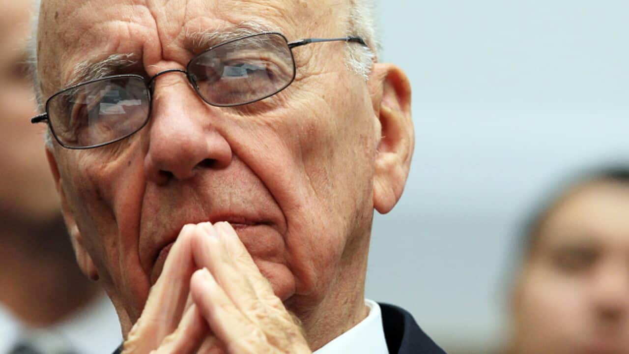 Rupert Murdoch has withdrawn his $87 billion bid for entertainment giant Time Warner.