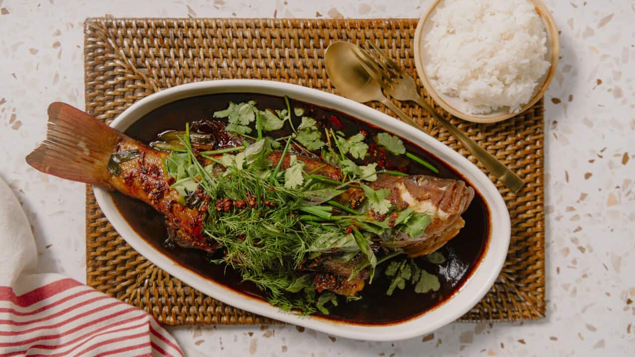 Red braised fish