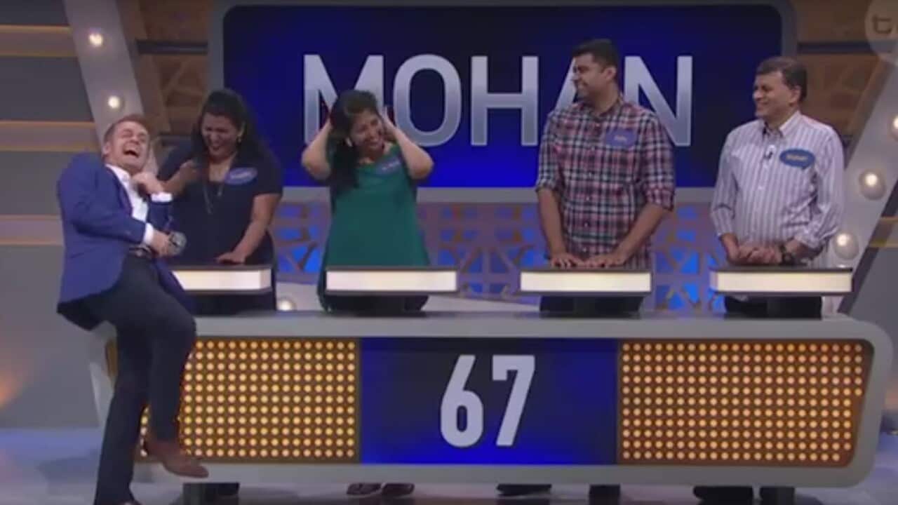 FAMILY FEUD, GAME SHOW, CHANNEL 10, AUSTRALIA, CAR, TV, INDIAN FAMILY