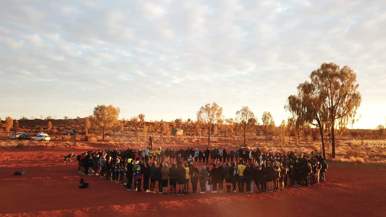 150 people from across 22 communities went head to head at the fun run in Uluru