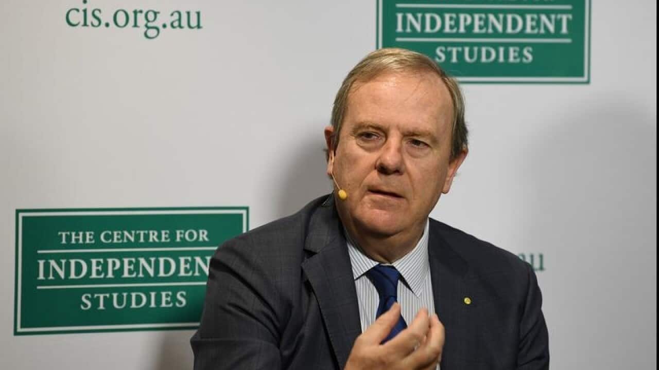 Former federal treasurer Peter Costello