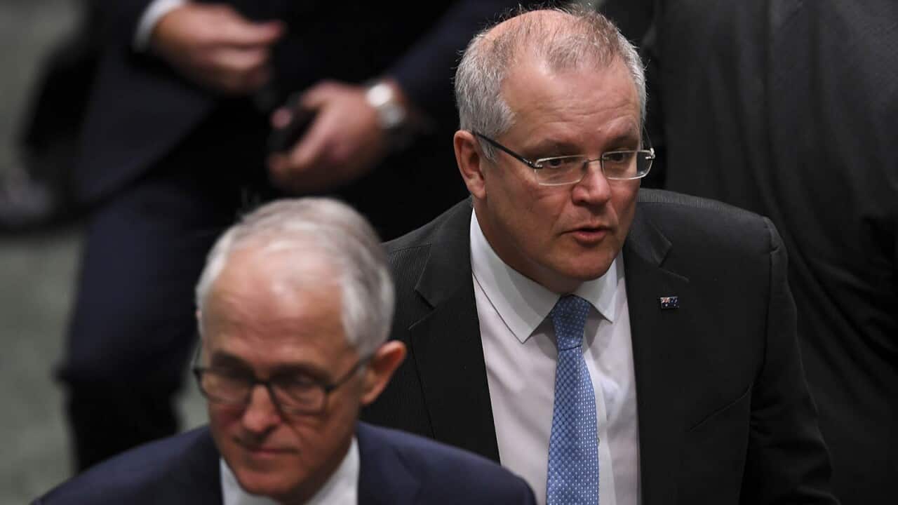 Australian Federal Treasurer Scott Morrison.