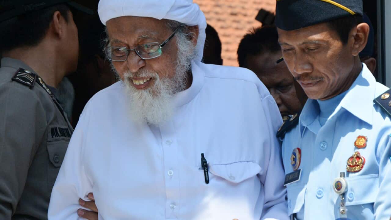 Radical cleric Abu Bakar Bashir