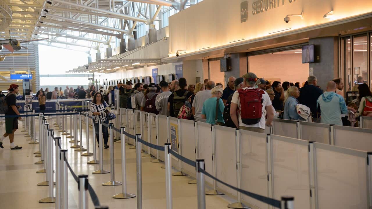 Long lines at Fort Lauderdale-Hollywood International Airport