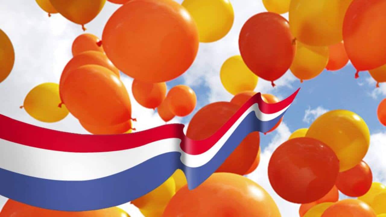 Oranje ballonnen