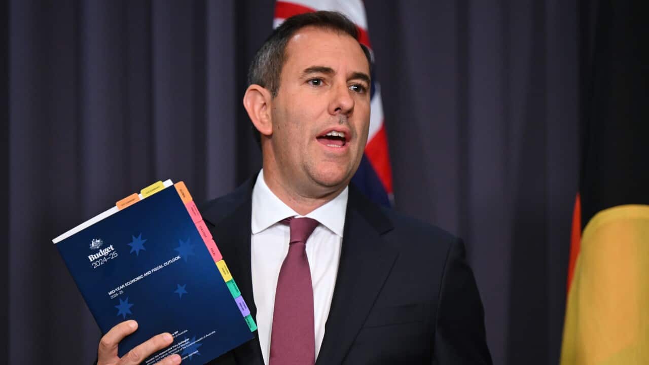 JIM CHALMERS MYEFO PRESSER