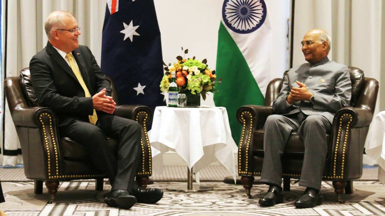 Morrison meets Kovind