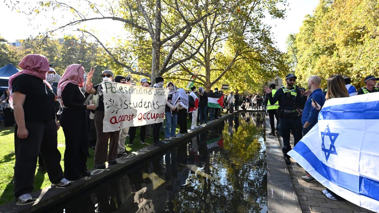 UNIVERSITY OF MELBOURNE GAZA PROTEST