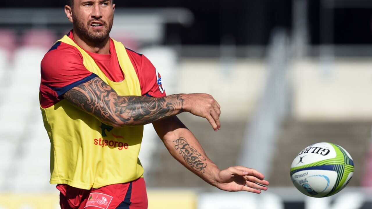 Queensland Reds player Quade Cooper